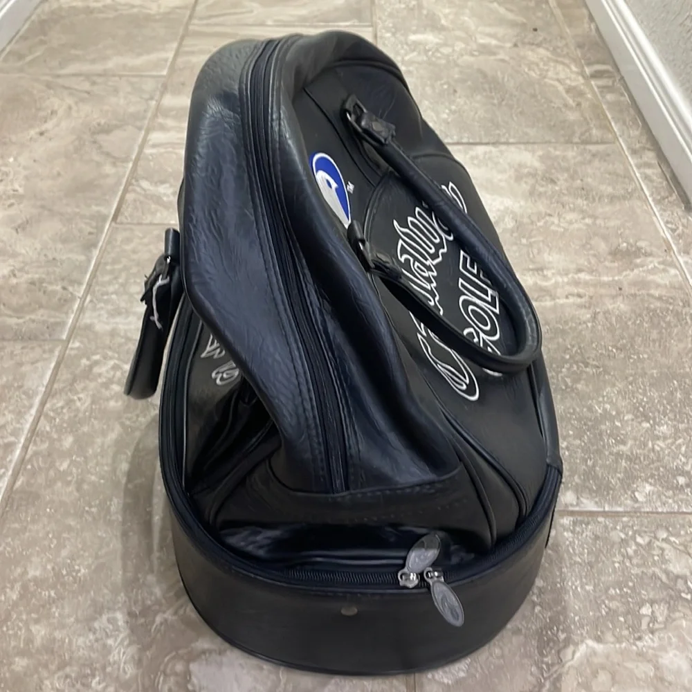 Callaway Black Duffel Bag with White Logo